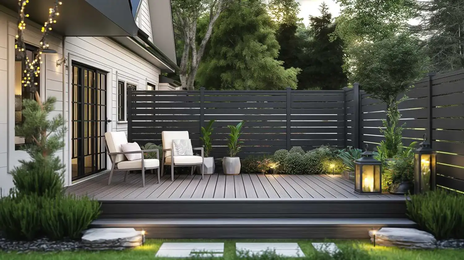 Modern Deck Privacy Screens Stylish Solutions for Your Backyard